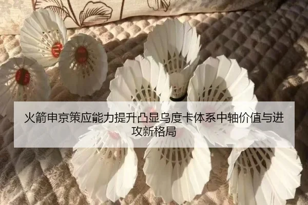 火箭申京策应能力提升凸显乌度卡体系中轴价值与进攻新格局