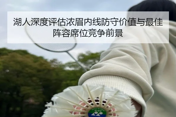 湖人深度评估浓眉内线防守价值与最佳阵容席位竞争前景